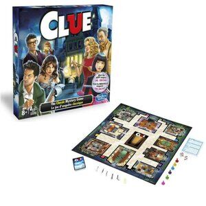 Clue Hasbro Mystery Classic Board Game Bilingual Edition New Sealed  Age 8+